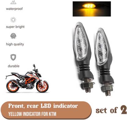 Allowing Front, Rear LED Indicator Light for KTM Duke 190, Duke 200