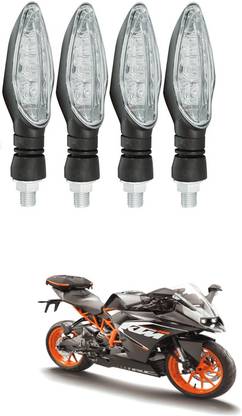 LOVMOTO Motorcycle Turn Signals Front Rear LED Turn Signal Light 3 Led for Ray Indicator Light Motorbike LED for Yamaha (12 V, 12 W)