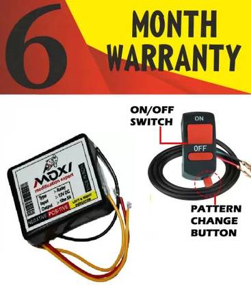 Jetnix Front, Rear, Side Flasher Indicator Light for Universal For Bike Universal For Bike