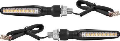UNO MINDA Front, Rear LED Indicator Light for Universal For Bike Universal For Bike