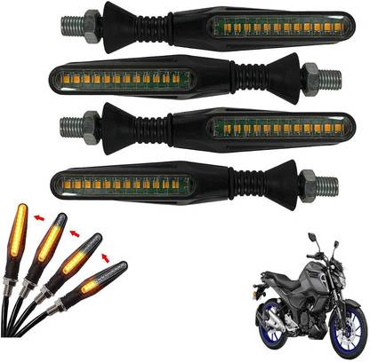 Shopland Front, Rear LED Indicator Light for Yamaha FZ S V3