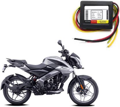 DheVan Front, Rear, Side Flasher Indicator Light for Universal For Bike Universal For Bike