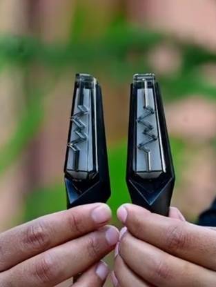 VermsBikers Side LED Indicator Light for Universal For Bike Universal For Bike