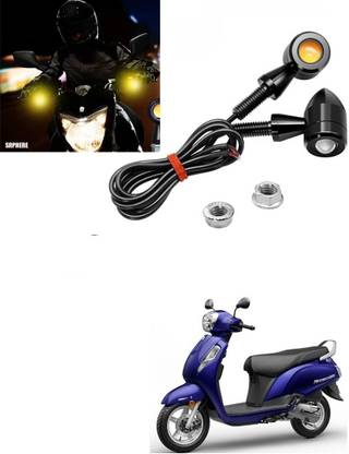 SRPHERE Front, Rear LED Indicator Light for Suzuki Access 125