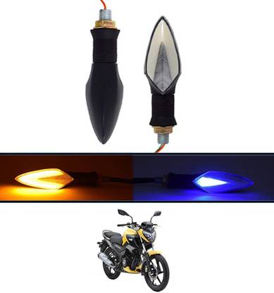 MATIES Front LED Indicator Light for TVS Universal For Bike