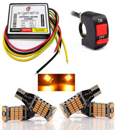 e-generix Side LED Indicator Light for Universal For Bike