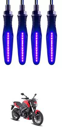 E-Shoppe Front, Rear, Side LED Indicator Light for Universal For Bike Dominar 250