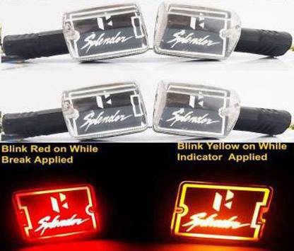 PBTA Front, Rear, Side LED Indicator Light for Hero Splendor, Splendor Plus, Splendor Pro, Splendor pro classic, S-Class