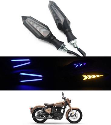 RKPSP Front LED Indicator Light for Bullet Universal For Bike