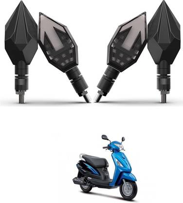PRTEK Front, Rear LED Indicator Light for Suzuki