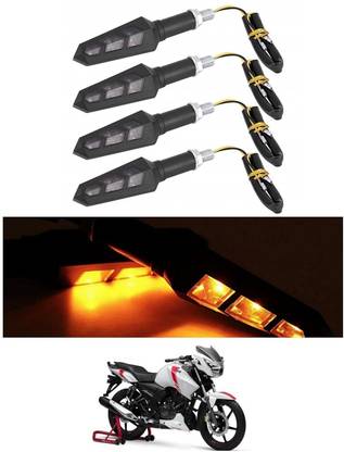 JAQUMA Rear, Rear LED Indicator Light for Bullet, KTM, Hero, Bajaj, TVS, Universal For Bike Splender iSMART, Pulsar, Karizma, Classic 350, Apache, Universal For Bike