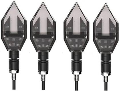 BIKEBLOOM Side, Rear, Front Xenon Indicator Light for Universal For Bike, Bajaj, Hero Splendor Plus, Splender iSMART, Platina, Pulsar 150, Universal For Bike
