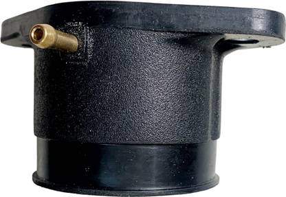 road religion Heavy- Duty Elbow Rubber for Bullet 350 Twinspark, BS3 Standard - (HTA 3825) Motorcycle Intake Manifold