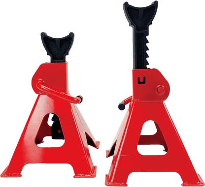 aksmit Steel Car Jack Stand With Heavy Duty Self Locking Ratchet Vehicle Jack Vehicle Jack Stand