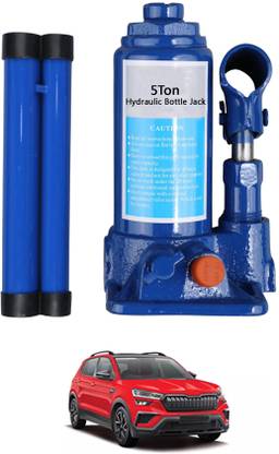 MATIES Vehicle (5000Kg)Heavy Lifting Capacity 5 Ton Hydraulic Bottle Jack Kushaq Vehicle Jack