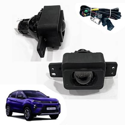 AUTO PEARL H11 Halogen Bulb Projector DRL Fog light for Nexon 2024 with Wiring Kit Fog Lamp Car Halogen for Tata (12 V, 55 W)