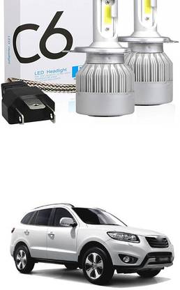 PRTEK C6 Car LED Headlight Bulbs Conversion Kit H4 3800LM 6000K 36W COB_H89 Headlight Motorbike, Car LED (12 V, 65 W)