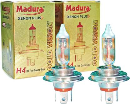 Madura 12v 130/110W Auto Rally H4 Car Headlight Bulb P43T 2 Headlight Bulbs Fog Lamp Car Halogen (12 V, 110 W)