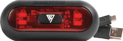 GrandPitstop Universal Helmet Light For Safety Signal Aircraft Blinking Strobe Waterproof Brake Light Car, Motorbike LED (118.8 V, 1000 W)