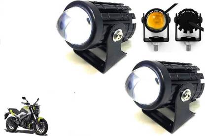 SMARTER RIDE Original DC Power Mini Gun Driving Fog Light for Bajaj Dominar 250 Headlight Motorbike LED for Bajaj (12 V, 18 W)