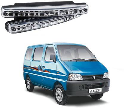A2D 8 DRL Led Daytime Running Light White for Maruti Eeco Indicator Light Car LED for Maruti Suzuki (12 V, 12 W)
