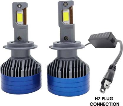 AutoPowerz White LED 300 Watt DC 12V-80V Car Headlight Bulb Headlight Car LED (12 V, 300 W)