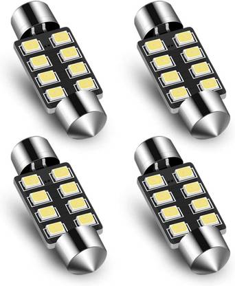 Campark Car Interior Dome Map Lights Door Courtesy Lights Trunk Lights (Pack of 4) Interior Light Car LED (6 V, 5 W)