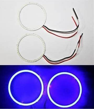 RACER'S EDGE Angel Eyes Ring Light for Bajaj Pulsar NS 200 / RS 200 Projector Lens
