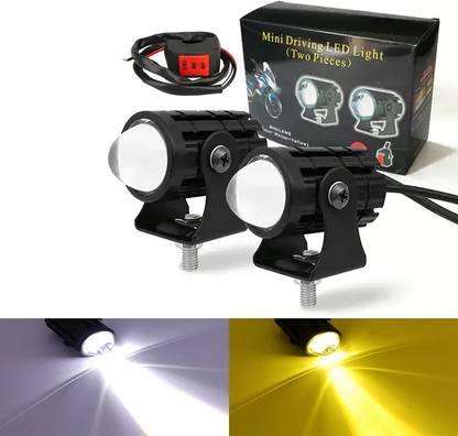 SRPHERE LED Fog Lamp Unit for KTM, Yamaha, Hero, Honda, Suzuki, Royal Enfield, For Car Fog Lamp Car, Motorbike, Truck, Van LED (12 V, 36 W)