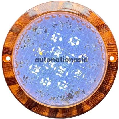 Autonationasia Universal Wooden Truck Cabin Light (1pc) 24V Truck, Bus, E Rickshaw Interior Light Truck LED (24 V, 65 W)