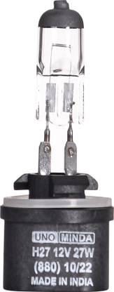 UNO MINDA HB-H27-27 Headlight Car Halogen for Hyundai, Chevrolet, Mahindra (12 V, 27 W)