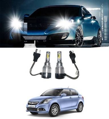 Trigcars Maruti Suzuki Swift Dzire 2016 C6 LED Headlight Headlight Car LED for Maruti Suzuki (24 V, 12 W)