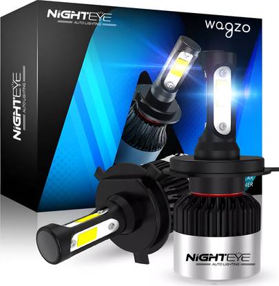 Wagzo WLED-06, H4 Genuine 9000LM 6500K LED Bulbs Headlight Car LED (12 V, 73 W)