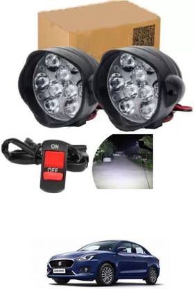 DeepShakshi AUTOMOTIVE Car 9 Led Light/Fog Light For Maruti Suzuki Swift Dzire Fog Lamp Car LED for Maruti Suzuki (12 V, 24 W)