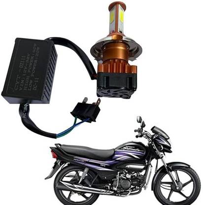 Anaisha CYT LED headlight bulb forPassion Pro bike (40W, White Light, Pack of 1) Headlight Motorbike LED for Hero (12 V, 40 W)