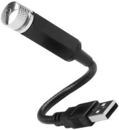 TOOLART -HA574-USB star sky light car interior atmosphere Led lamp 360 degree(RED) Car Fancy Lights