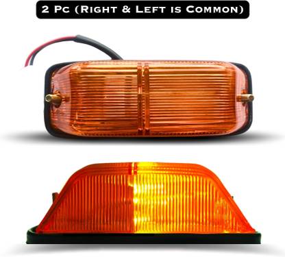 Autonationasia Universal LED Indicator Light in 12V For Tata Trucks and Buses (Pack of 2) Indicator Light Truck LED for Tata (12 V, 55 W)