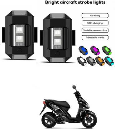 LOVMOTO 7 Colors Mini USB Rechargeable Lighting, ATail Lights q288 LED Rear Break Light