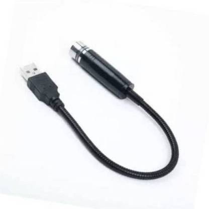 LifoDora -BE93-CAR FANCY STAR LASER LIGHT FOR UNIVERSAL CARS(Red)(RED) Interior Light Car, Motorbike LED (12 V, 55 W)