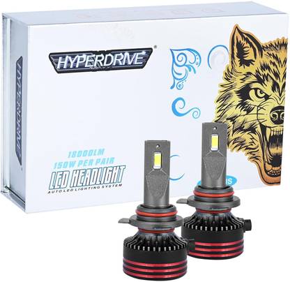 Thump HYPERDRIVE 9012/HIR2 150W LED Headlight Conversion Kit Headlamp Bulbs 6000K Headlight Car LED (12 V, 150 W)