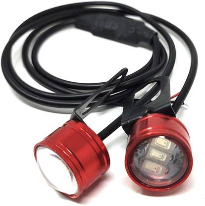 Delhismart MOTORCYCLE STROBE COB LED FLASHING LIGHT SET OF 2(UNIVERSAL) Brake Light Motorbike LED (12 V, 36 W)