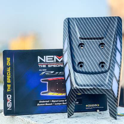 ASRYD R15 V4/M Motorcycle Rear Tail LED Lights with Turn Signal Indicator Brake Stop Tail Light Motorbike LED for Yamaha (72 V, 72 W)