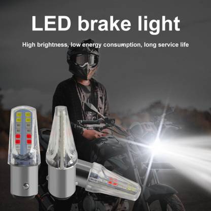 AANJANEYA TRADERS AJT32SMDTLBULB Tail Light Motorbike LED for Hero, Honda, Bajaj, Royal Enfield, Yamaha, Suzuki (12 V, 2.2 W)