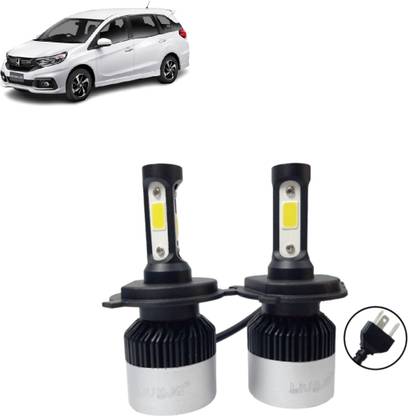 AutoPowerz Honda Mobilio Headlight Bulbs with H-4 Fitting COB Chips 6500K White Headlight Car LED for Honda (12 V, 70 W)