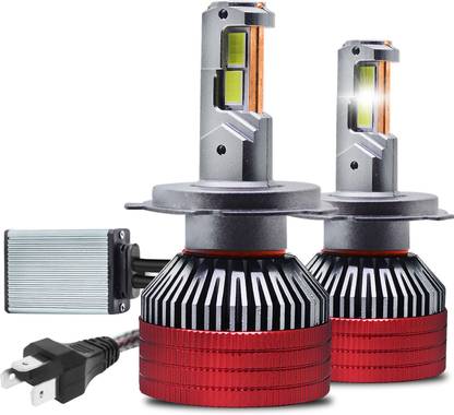 FABTEC Crystal Eye H4 Car Led Headlight Bulbs,300W/20,000 Lumens Super Bright LED Light Headlight Car LED (12 V, 300 W)