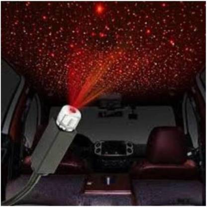 TOOLART -WU-CN107-Car Ambient Star Light,Car Atmosphere Lamp,360 degree Rotation(RED) Car Fancy Lights