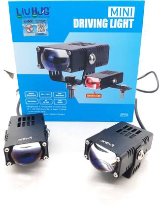 AutoPowerz yellow white and devil eye Slim fog light Fog Lamp Motorbike, Truck, Car, Van LED (12 V, 90 W)