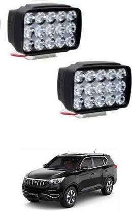 DeepShakshi AUTOMOTIVE Car 15 Led Light/Fog Light/Headlight For Alturas G4 Fog Lamp Car LED for Mahindra (12 V, 24 W)