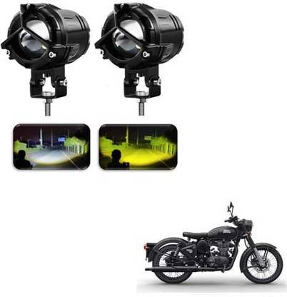 CCE Y Shape Style Beam Mini Driving Fog Light Universal For All Motorcycle-82 Fog Lamp Car, Motorbike LED (12 V, 20 W)