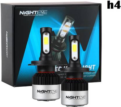 VermsBikers Nighteye 72W 9000LM H4 Socket led headlight bulb original Fog Lamp Car, Motorbike LED (12 V, 72 W)